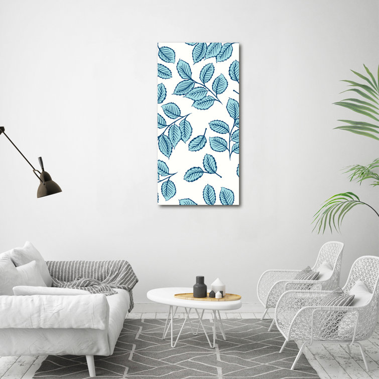 Ophelia & Co. Leaves Wrapped Canvas Art Prints Wayfair.co.uk